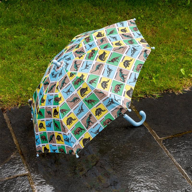 rex london Children's push-up umbrella - Prehistoric Land