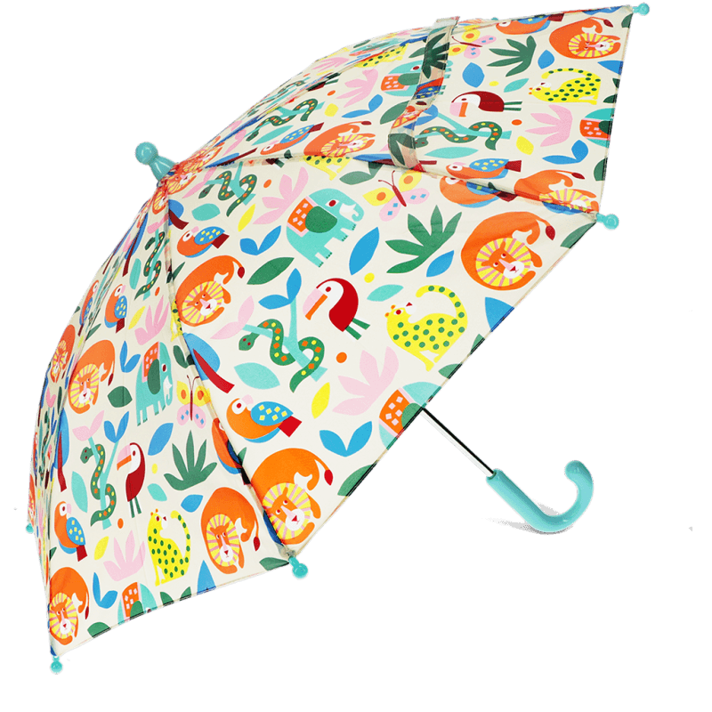 Rex London Children's Push-up Umbrella - Wild Wonders