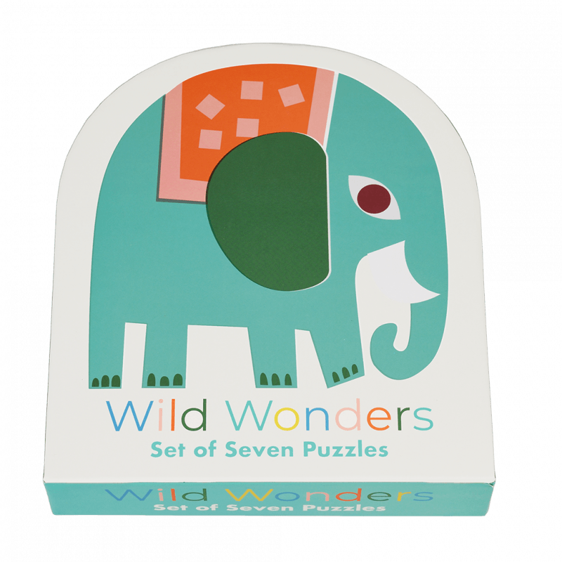 Rex London Children's Puzzles (set Of 7 Animals) - Wild Wonders