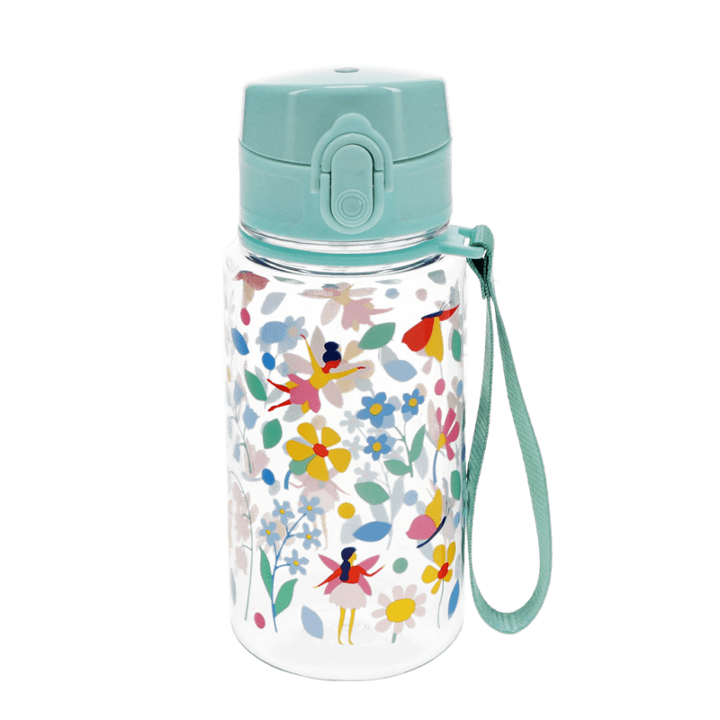 Rex London Children's Water Bottle - Fairies In The Garden (sports Cap 450ml)