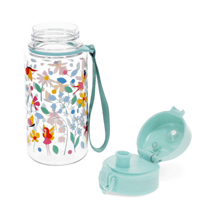 Rex London Children's Water Bottle - Fairies In The Garden (sports Cap 450ml)