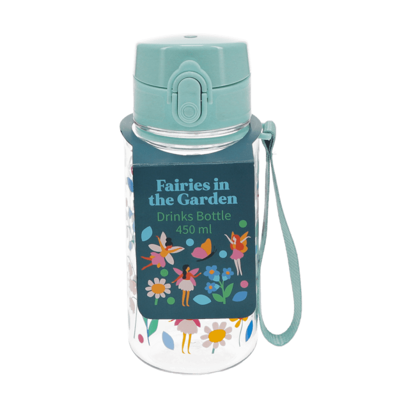 Rex London Children's Water Bottle - Fairies In The Garden (sports Cap 450ml)