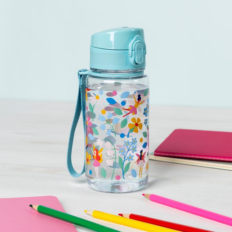 rex london Children's water bottle - Fairies in the Garden (sports cap 450ml)