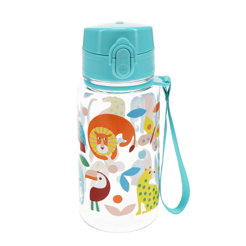 Rex London Children's Water Bottle - Wild Wonders (sports Cap 450ml)