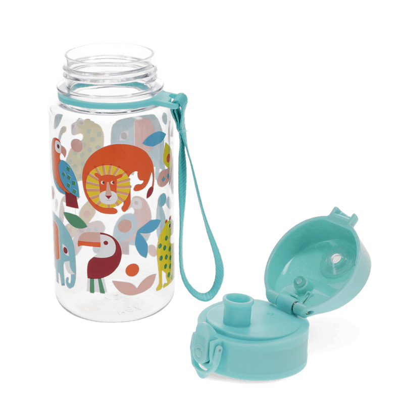 Rex London Children's Water Bottle - Wild Wonders (sports Cap 450ml)