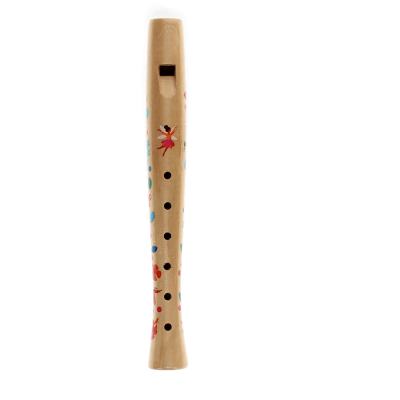 Rex London Children's Wooden Recorder - Fairies In The Garden
