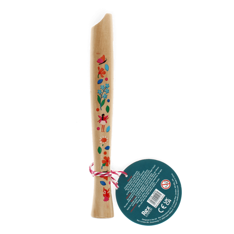 Rex London Children's Wooden Recorder - Fairies In The Garden