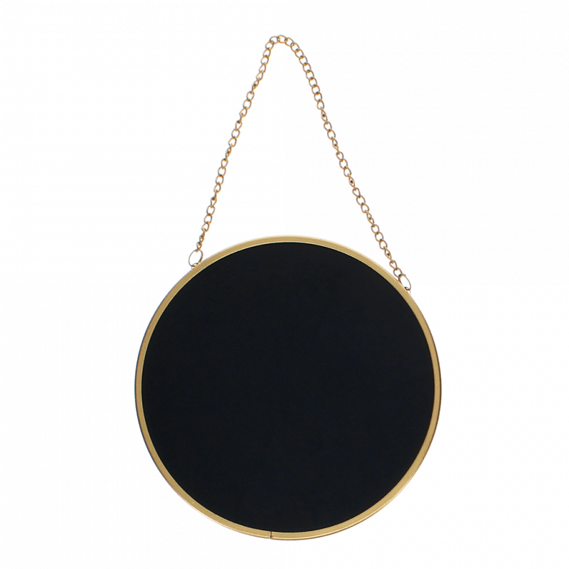 Rex London Circular Hanging Mirror (15.5cm) - Gold Tone