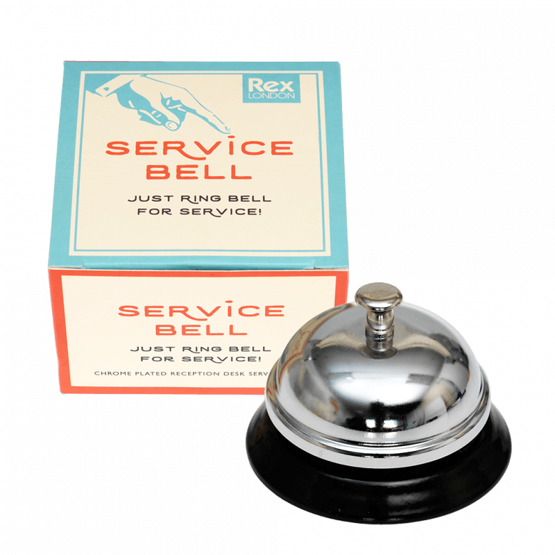 Rex London Classic Service Bell In A Retro-style Box