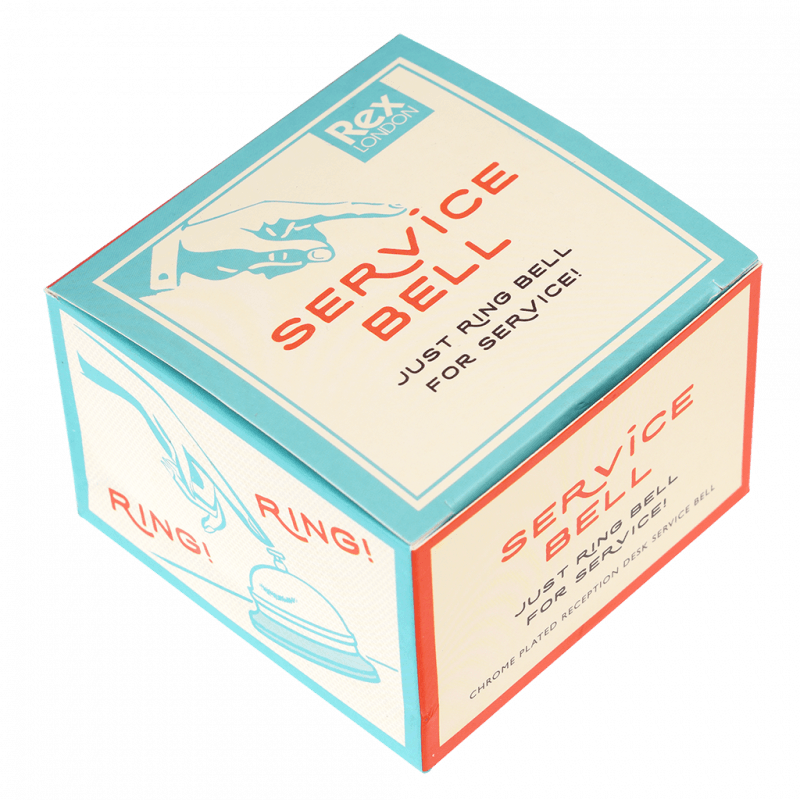 Rex London Classic Service Bell In A Retro-style Box