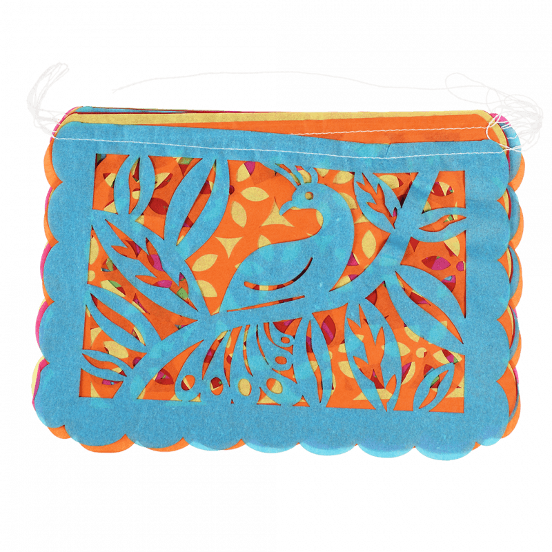 Rex London Colourful Cut Out Design Tissue Paper Bunting