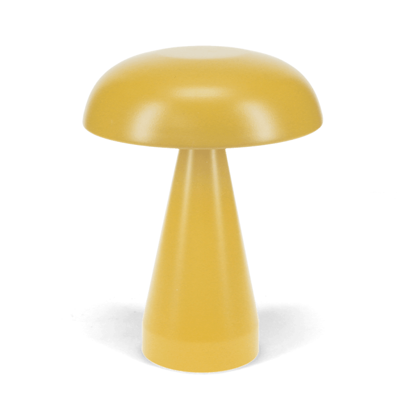 Rex London Dimmable Mushroom Touch Lamp - Mustard Yellow