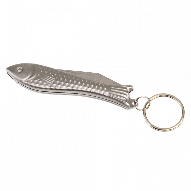 Rex London Fish Shaped Pocket Knife Keyring - Spirit Of Adventure