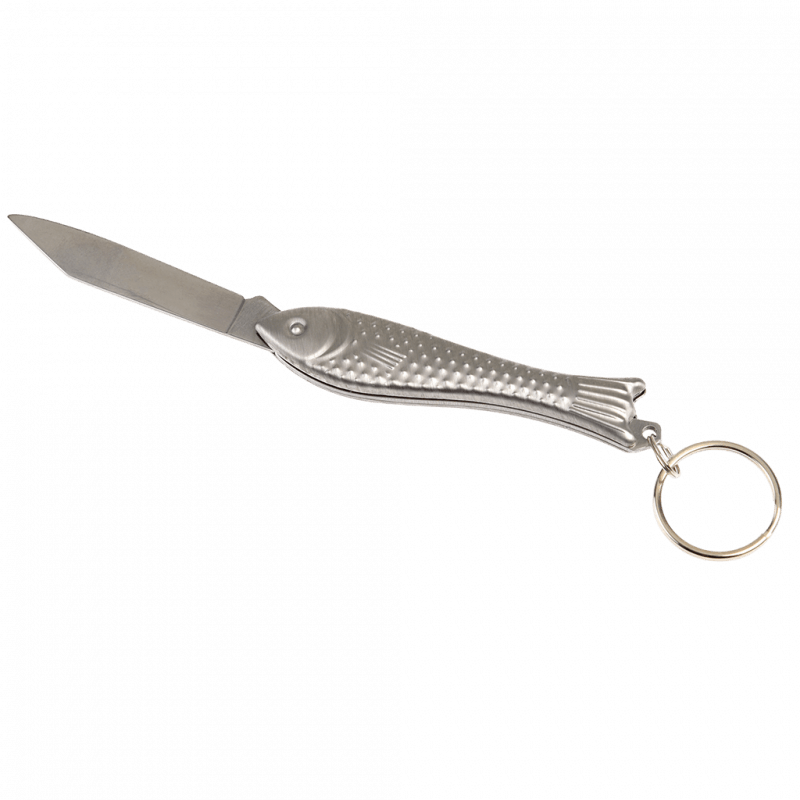 Rex London Fish Shaped Pocket Knife Keyring - Spirit Of Adventure