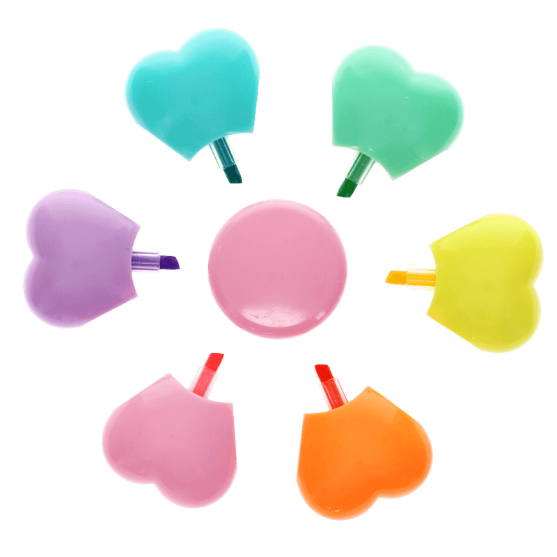 Rex London Flower Shaped Highlighter Set - Flower Power