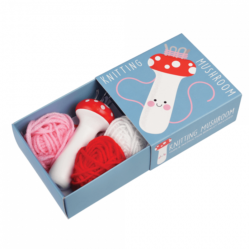 Rex London French Knitting Kit With Instruction - Mushroom