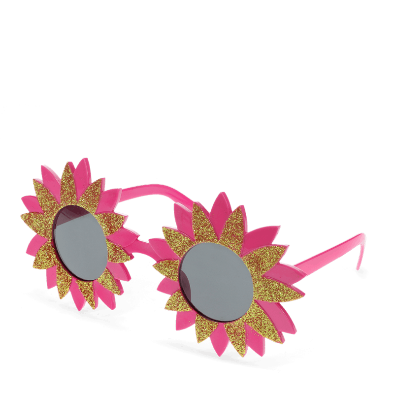 Rex London Funglasses - Pink And Gold Starburst Sunglasses