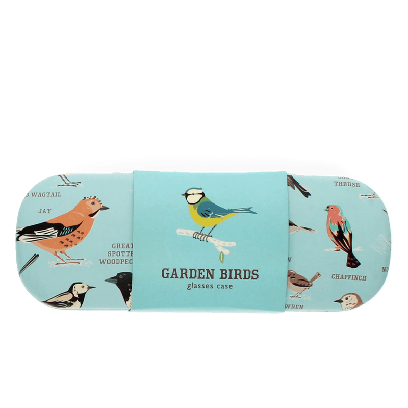 Rex London Glasses Case & Cleaning Cloth - Garden Birds