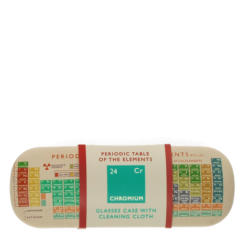 Rex London Glasses Case & Cleaning Cloth - Periodic Table