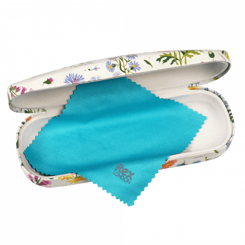 Rex London Glasses Case & Cleaning Cloth - Wild Flowers