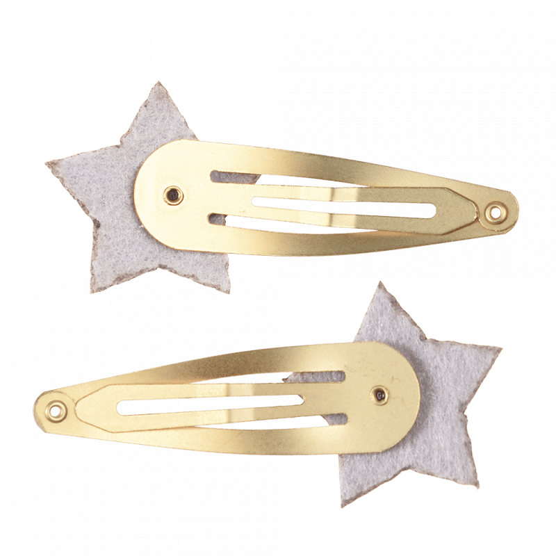 Rex London Glitter Hair Clips (set Of 2) - Fairies In The Garden Star