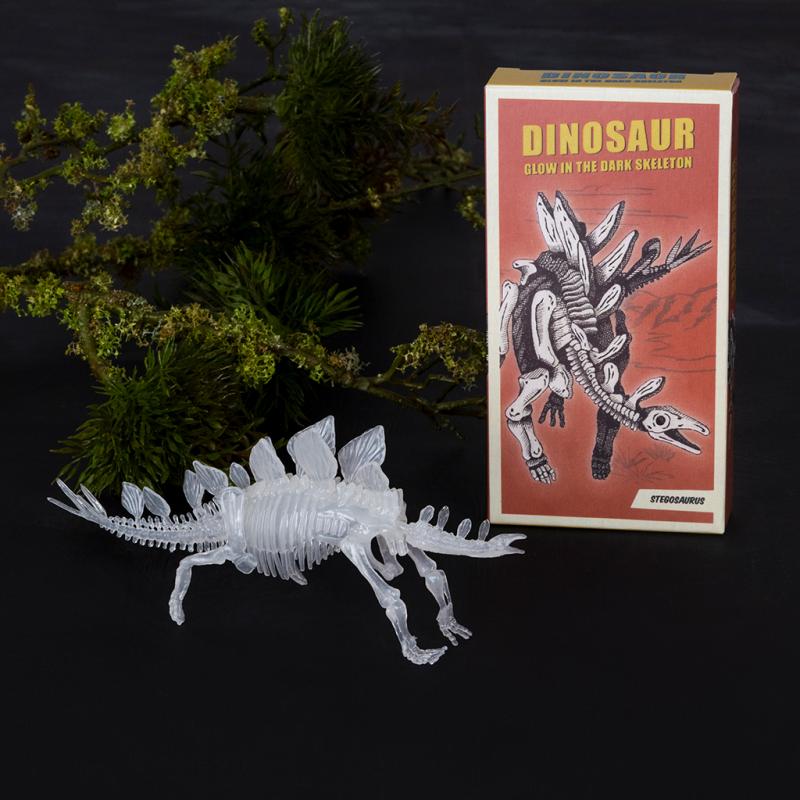Rex London Glow-in-the-dark Dinosaur Skeleton Kit (assorted - SINGLE)