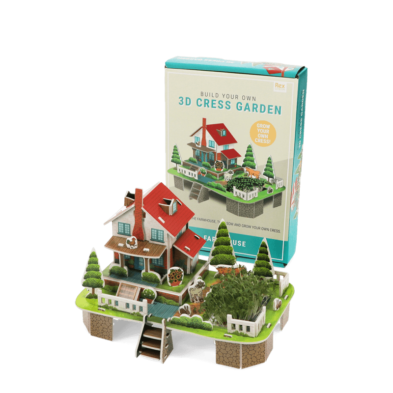 Rex London Grow Your Own Cress Garden - Small Farmhouse