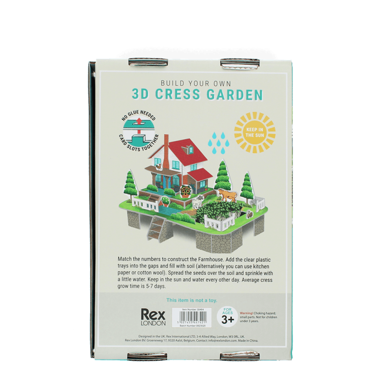 Rex London Grow Your Own Cress Garden - Small Farmhouse