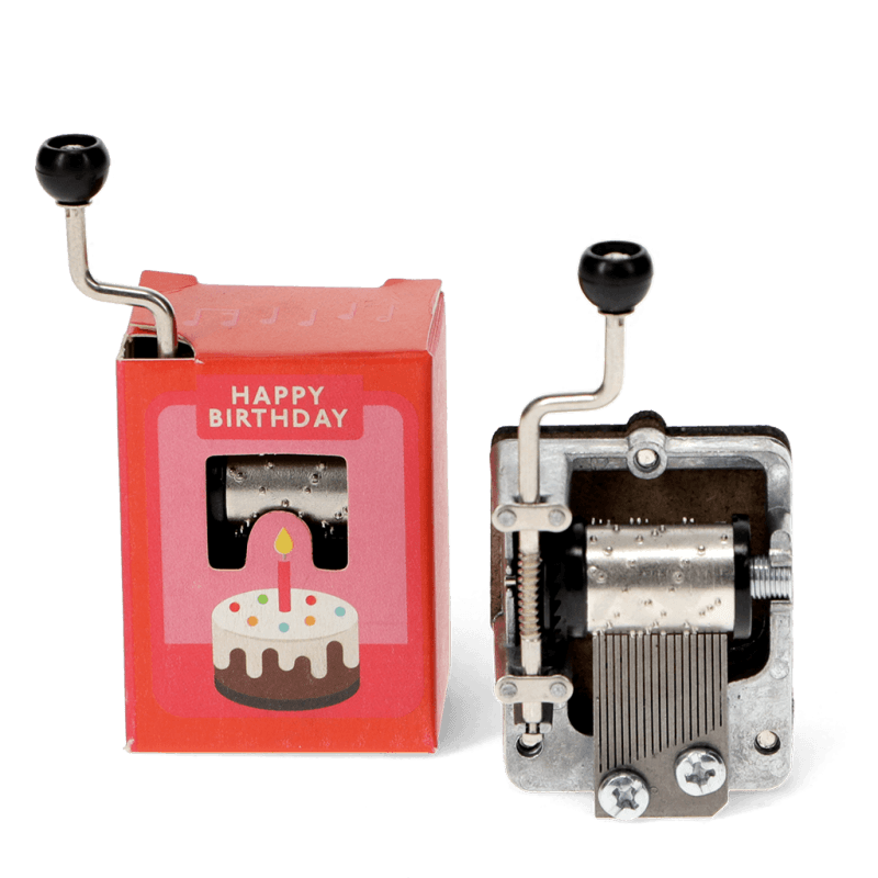 Rex London Hand-crank Music Box (SINGLE) - Happy Birthday