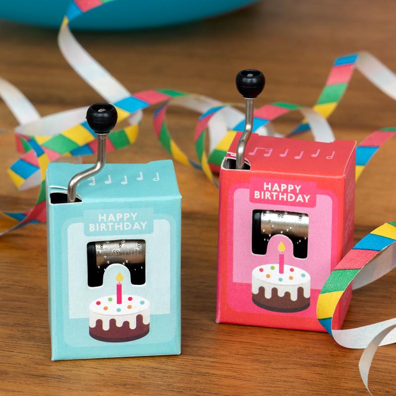 rex london Hand-crank music box (SINGLE) - Happy Birthday