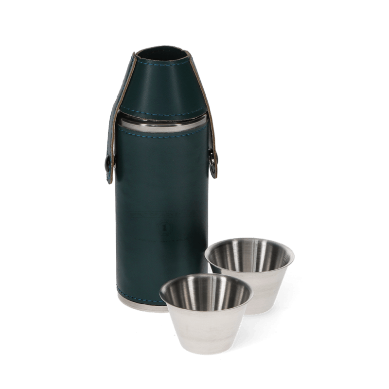 Rex London Hunter Hip Flask With 2 Cups 220ml - Spirit Of Adventure
