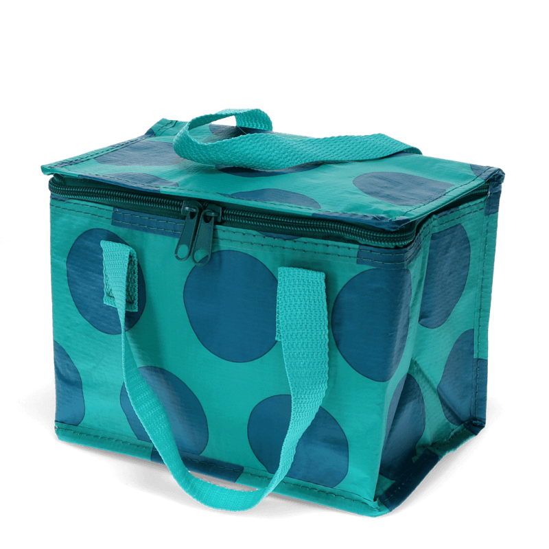 Rex London Insulated Lunch Bag - Spotlight Blue On Turquoise
