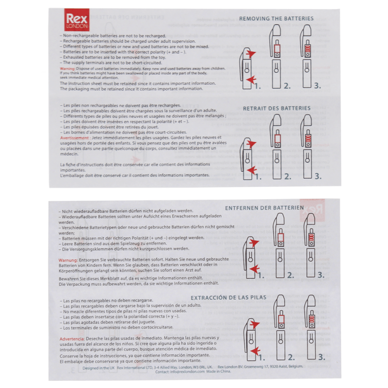 Rex London Invisible Ink Spy Pens (set Of 2) - Secret Agent