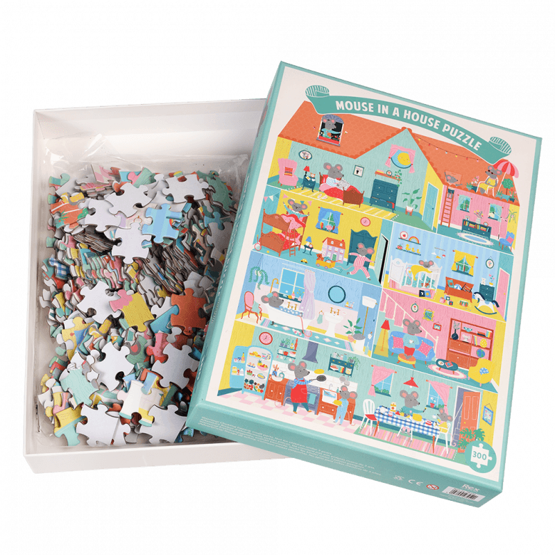 Rex London Jigsaw Puzzle (300 Pieces) - Mouse In A House