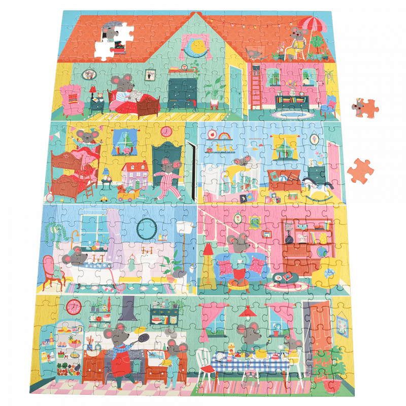 Rex London Jigsaw Puzzle (300 Pieces) - Mouse In A House