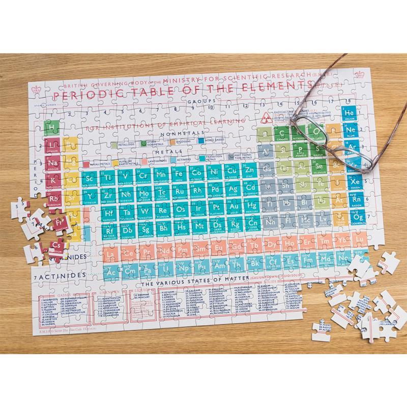 Rex London Jigsaw Puzzle In A Tube (300 Piece) - Periodic Table