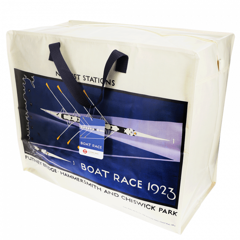 Rex London Jumbo Storage Bag - TfL Vintage Poster "Boat Race"