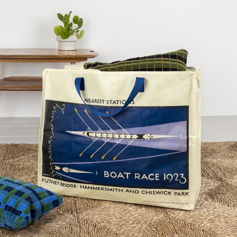 rex london Jumbo storage bag - TfL Vintage Poster "Boat Race"