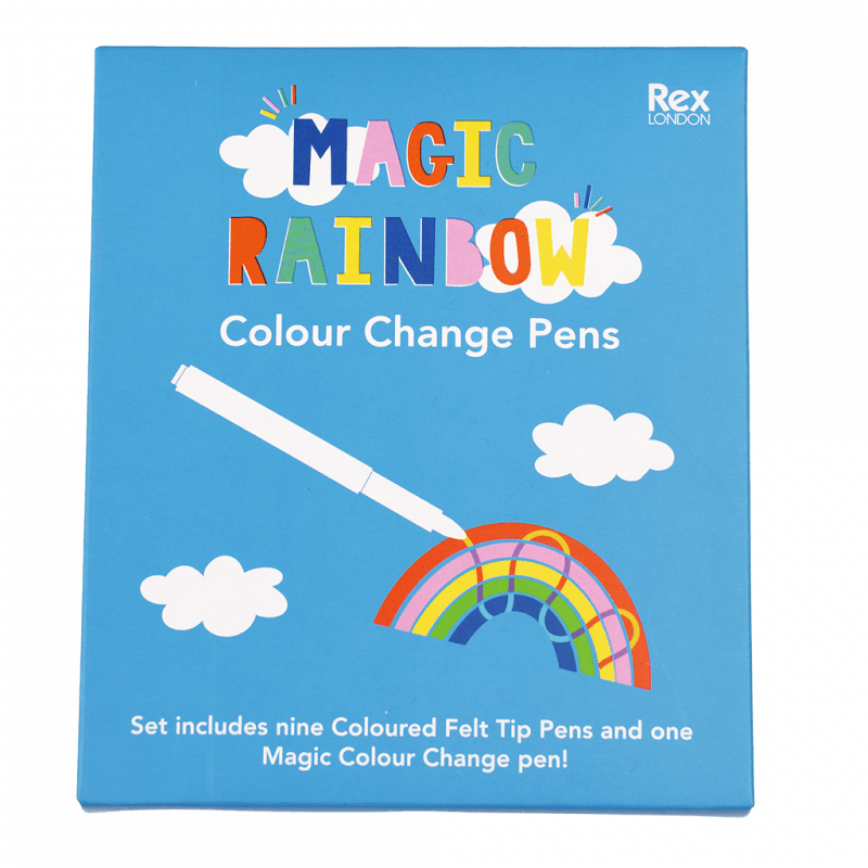 Rex London Magic Colour Change Felt Tip Pens (set Of 10)
