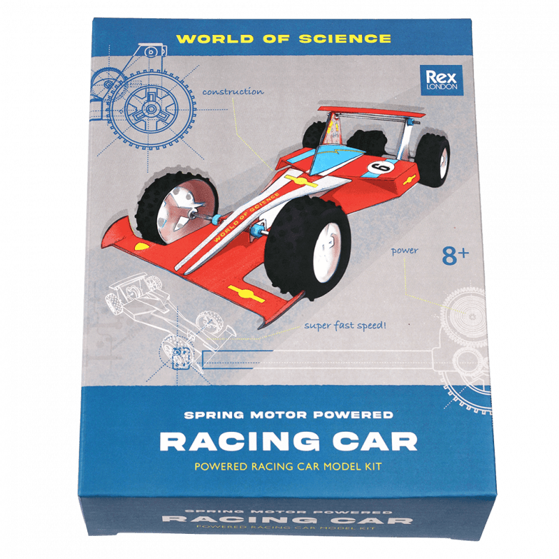 Rex London Make Your Own Spring Motor-powered Racing Car