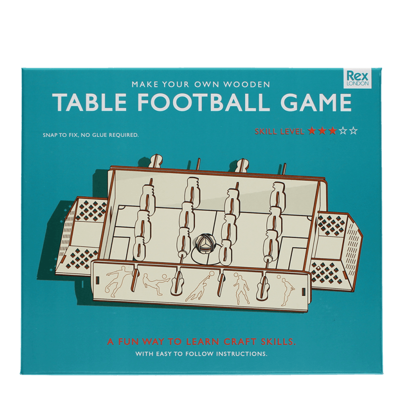 Rex London Make Your Own Wooden Table Game - Football