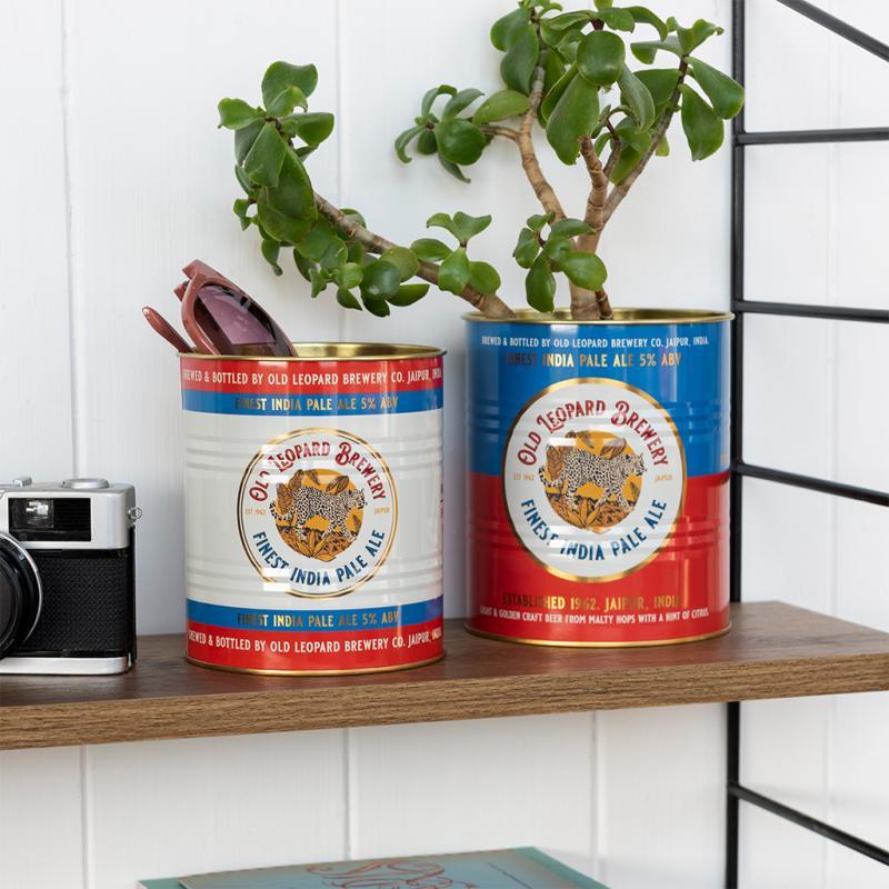 rex london Medium storage tins (set of 2) - Old Leopard Brewery