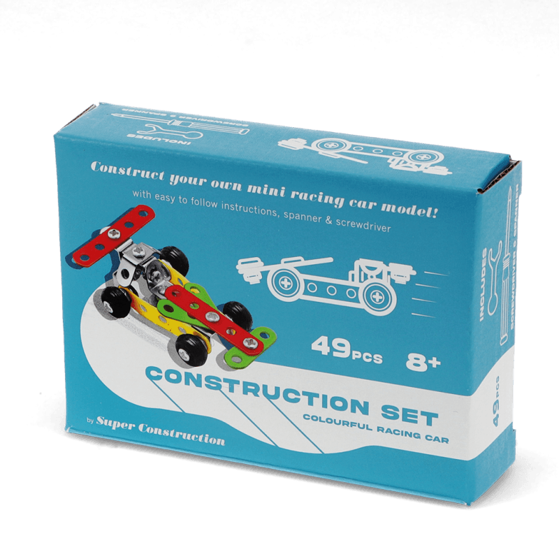 Rex London Mini Construction Kit - Colourful Racing Car