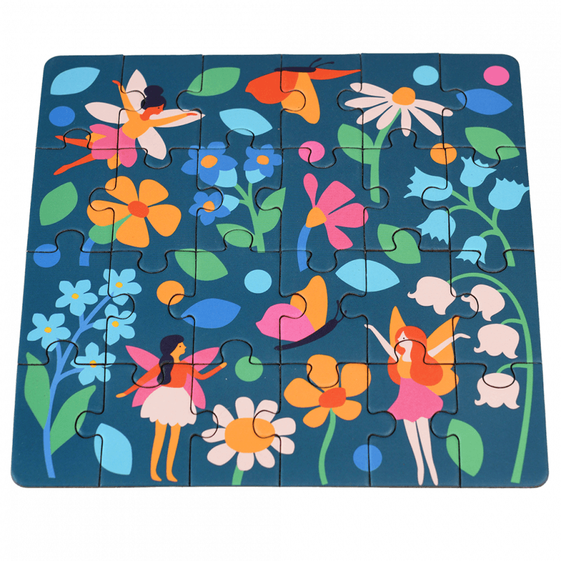 Rex London Mini Jigsaw Puzzle - Fairies In The Garden
