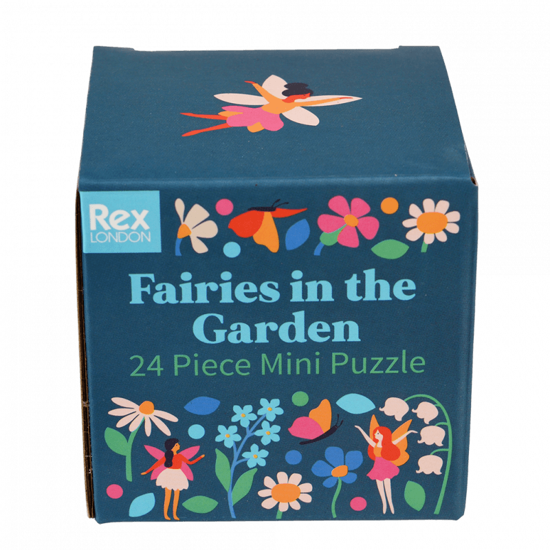 Rex London Mini Jigsaw Puzzle - Fairies In The Garden