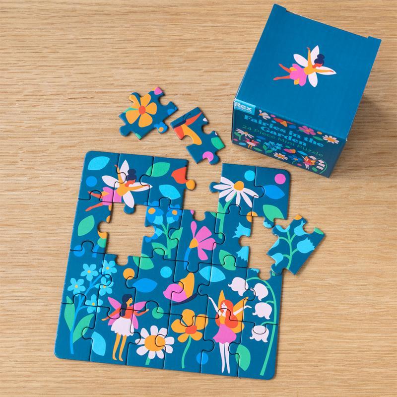 rex london Mini jigsaw puzzle - Fairies in the Garden