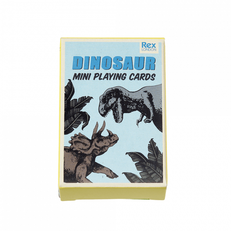 Rex London Mini Playing Cards - Prehistoric Land Dinosaur