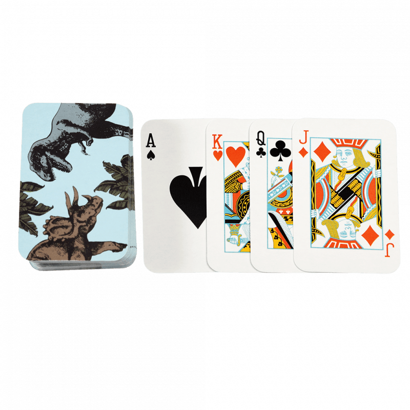 Rex London Mini Playing Cards - Prehistoric Land Dinosaur
