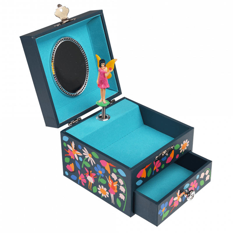 Rex London Musical Jewellery Box - Fairies In The Garden