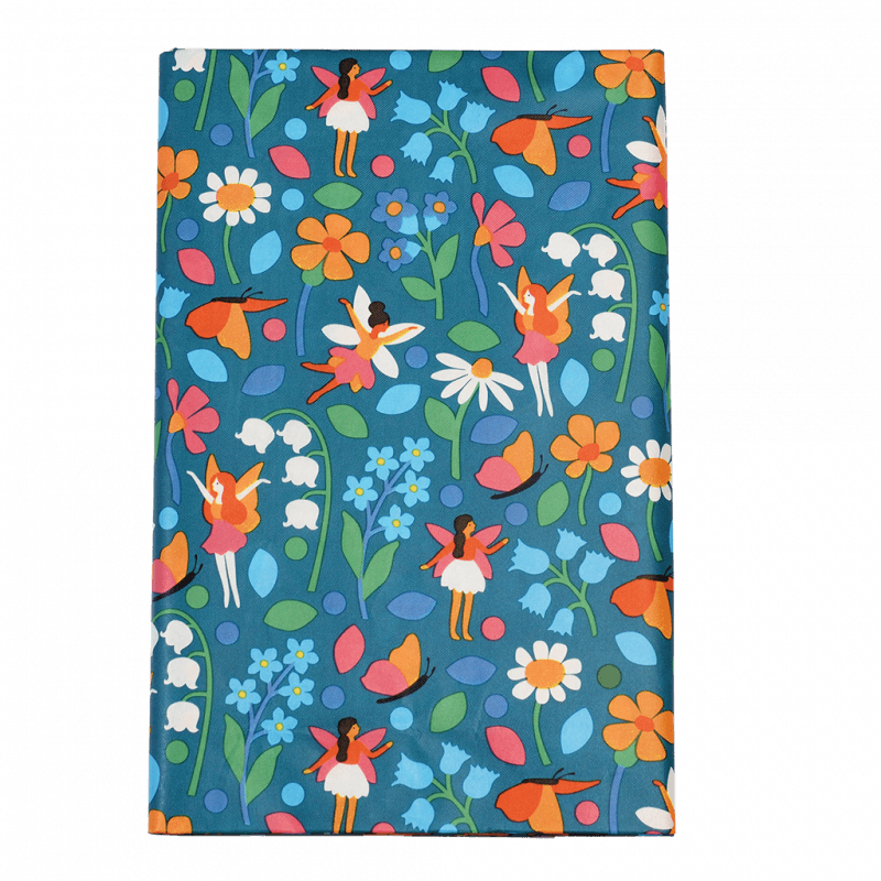 Rex London Paper Tablecloth (180 X 120cm) - Fairies In The Garden